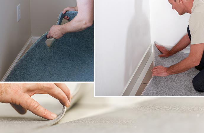 repairing carpet tack strip holes