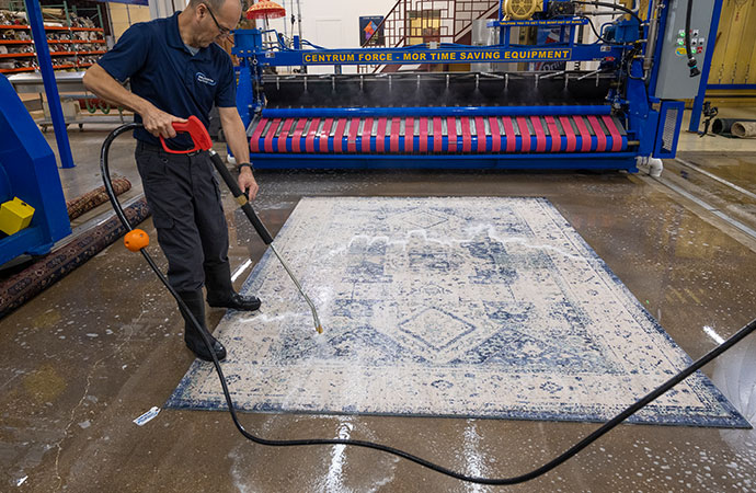 Oriental Rug Cleaning Process