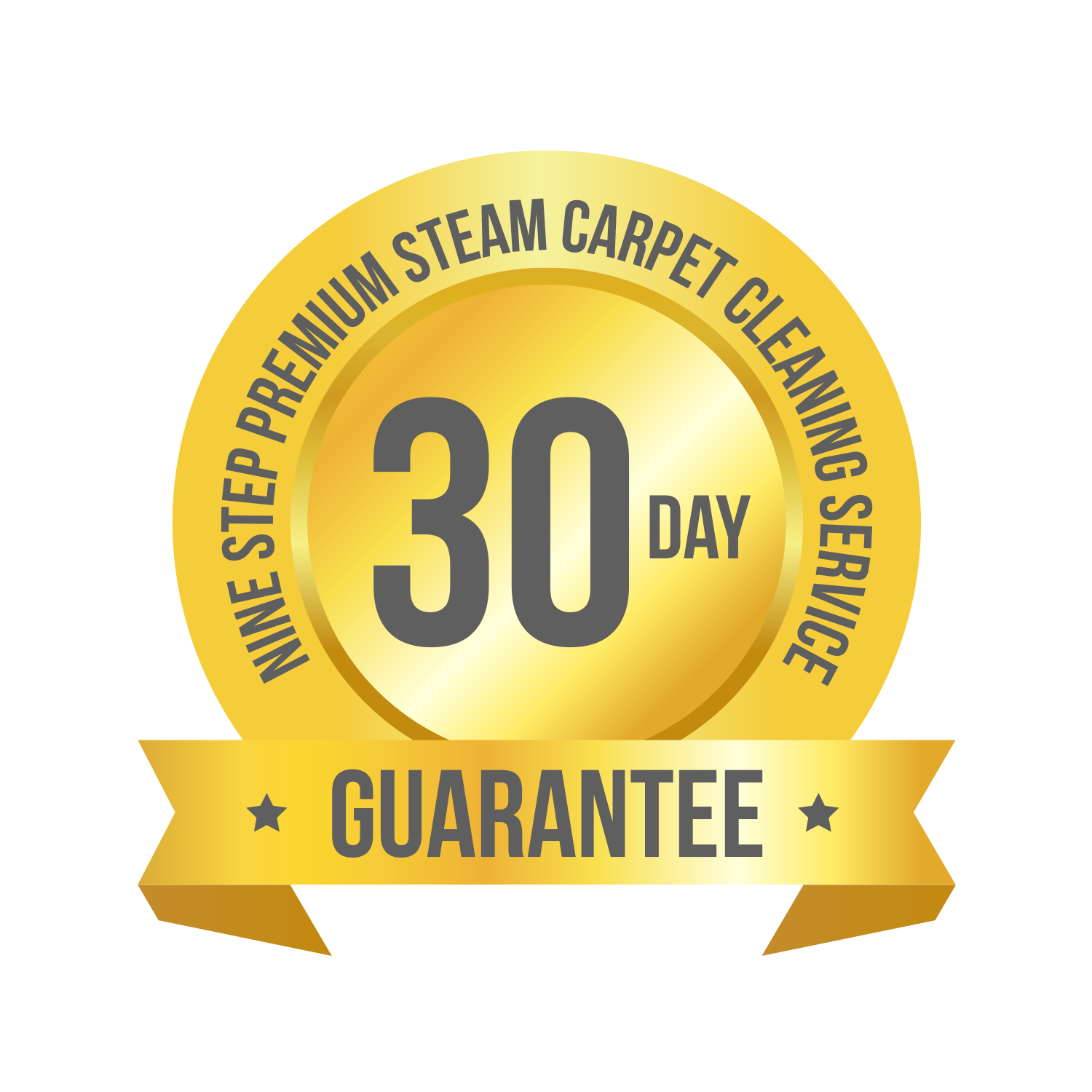 Nine Step 30 day guarantee logo