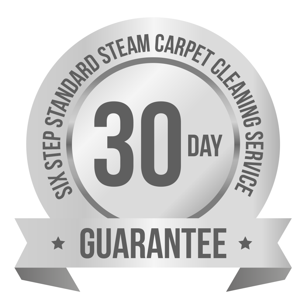 Six Step 30 day guarantee logo