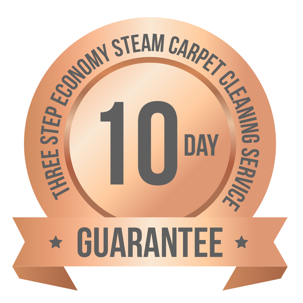 Three Step 30 day guarantee logo
