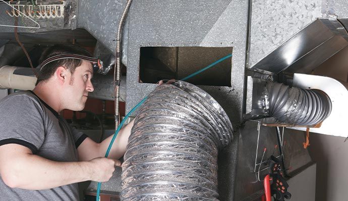 Duct cleaning process