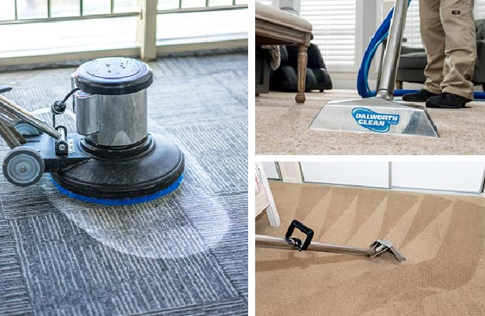 carpet cleaning different methods