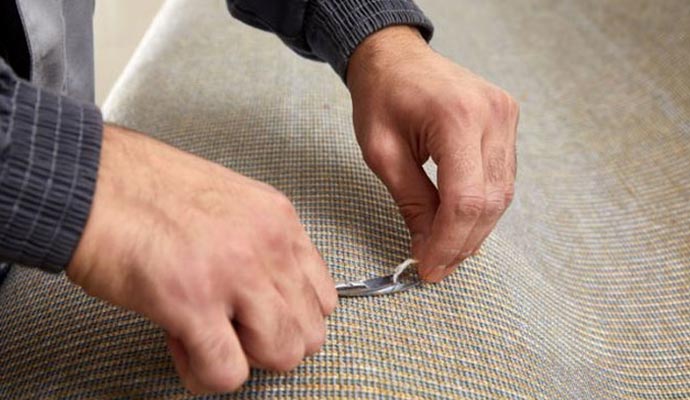 Professional carpet repair