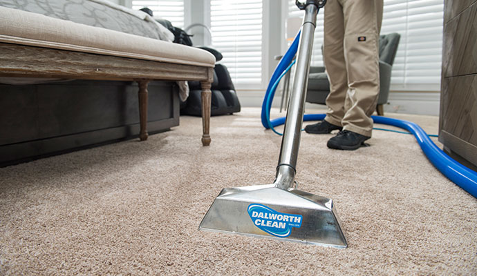 Professional residential carpet dry cleaning service