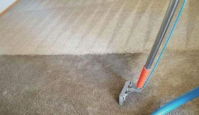 Carpet discoloration repair