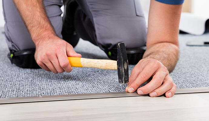 Transition strips repair