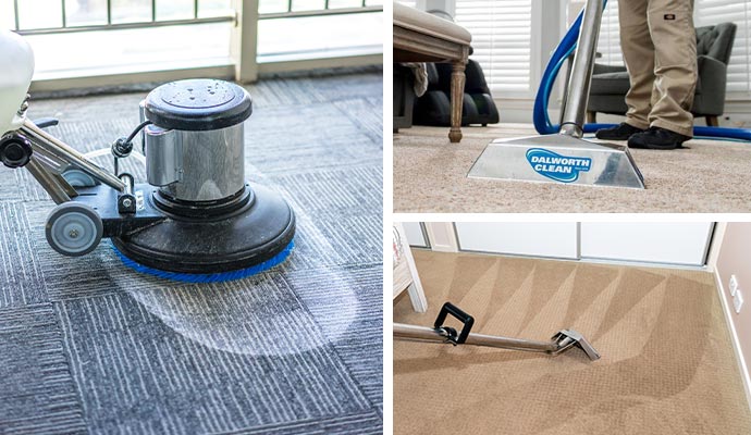 carpet cleaning different methods