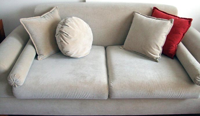 Beautiful sofa and cushions