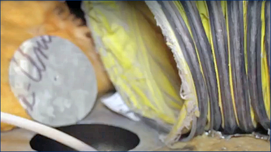 Open hose duct