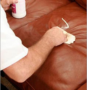 Upholstery Cleaning Process From Leather Furniture