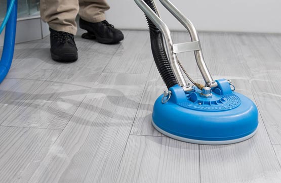 commercial wood floor cleaning by machine