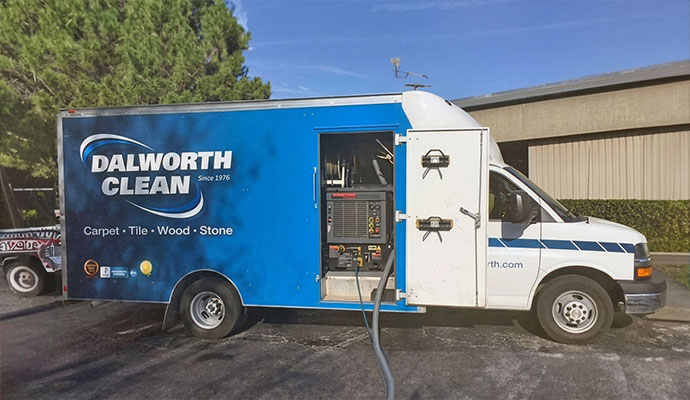 Dalworth Clean service truck