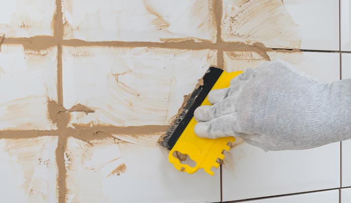 Grout sealing