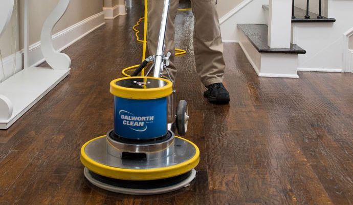 Hardwood floor cleaning