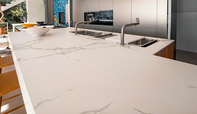 Natural stone countertop