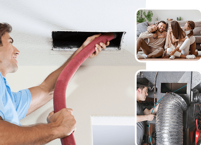 Professional air duct cleaning service