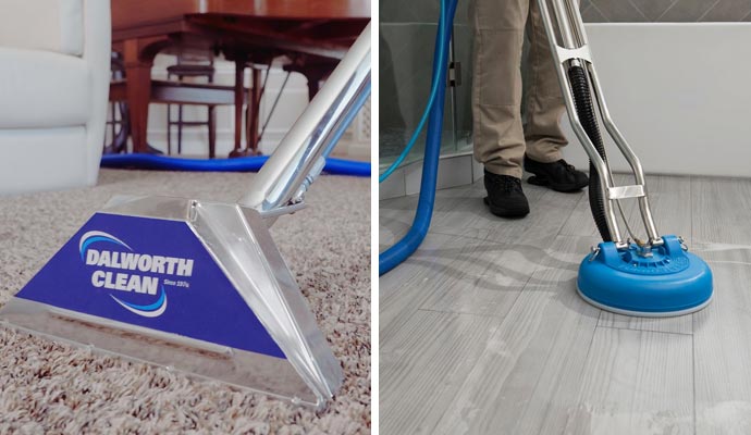 Professional carpet and tile cleaning