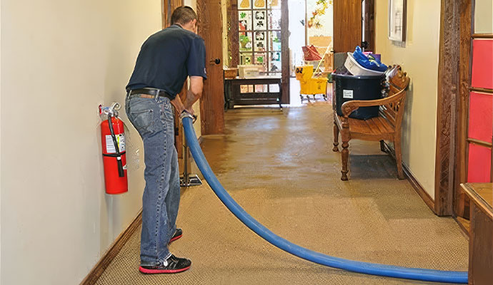 Professional carpet cleaning service