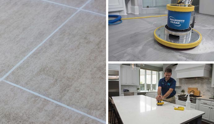 Professional kitchen surface restoration and tile sealing Professional kitchen surface restoration and tile sealing