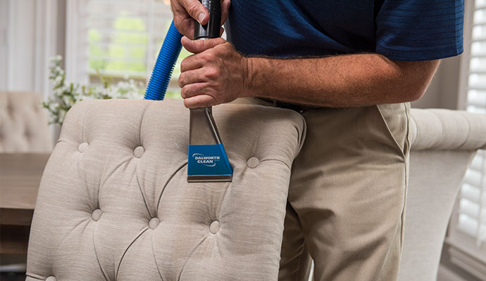 Professional upholstery cleaning service