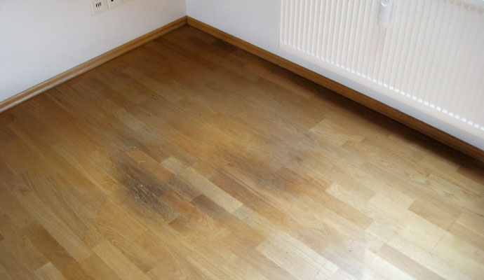 Stain on the floor