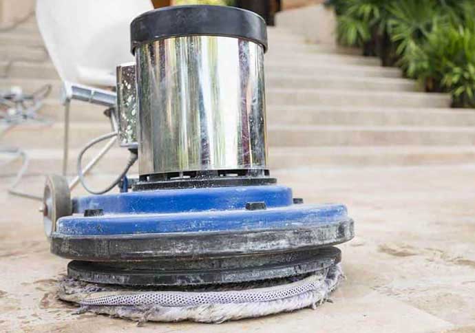 Stone Floor Cleaning and polishing