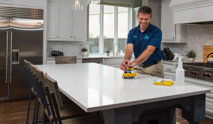 Stone countertops cleaning services