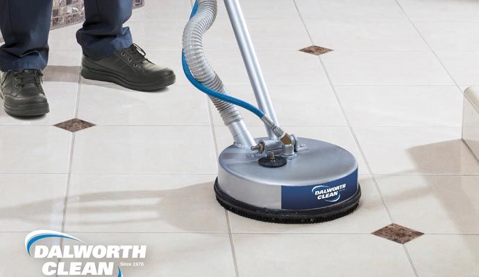 Bathroom tile floor cleaning service