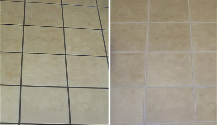 Tile Grout Colorizing in Dallas-Fort Worth
