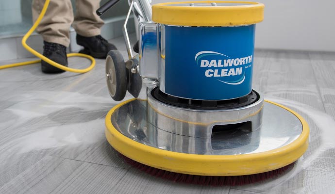 Professional tile grout cleaning