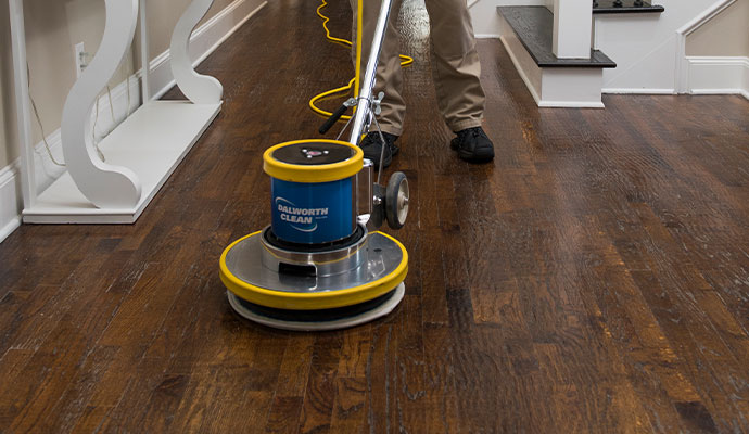 Wax Finish For Wood Floors In Dallas, Hardwood Floor Buffer Service